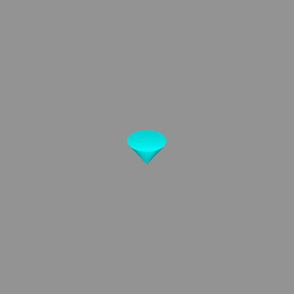 Switching out shapes when each key is pressed.