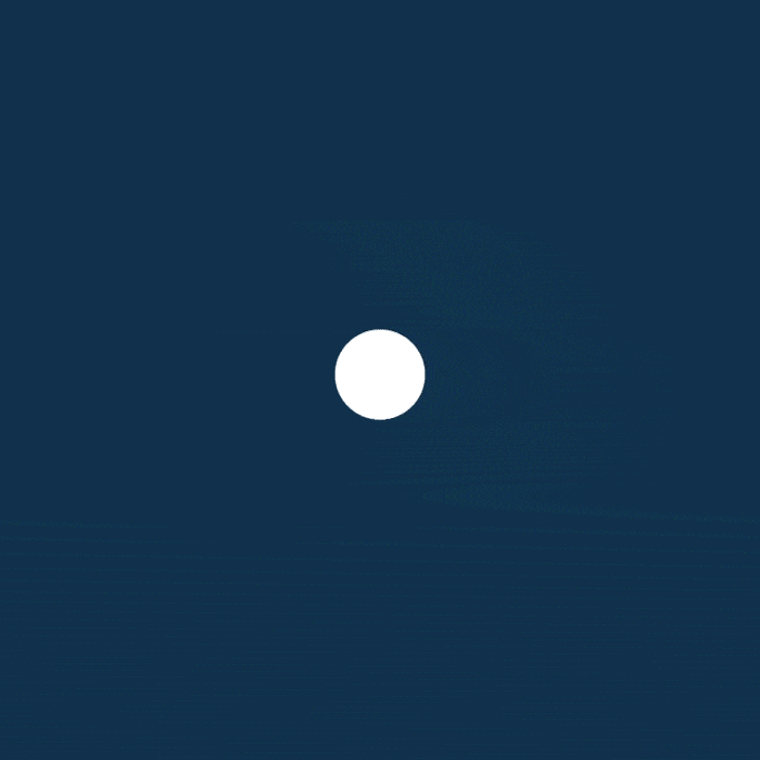 An echo/reverb effect placed on the movement.