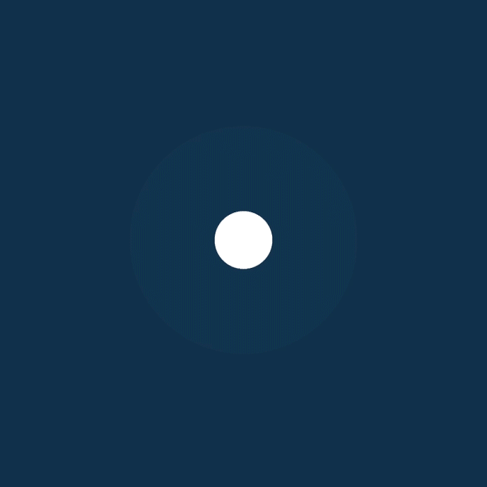 An echo/reverb effect placed on the movement.