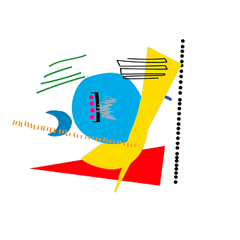 In this screenshot, I wanted the shapes to be aligned the way I had them orginally made in Illustrator, so I stayed upright and as still as possible.