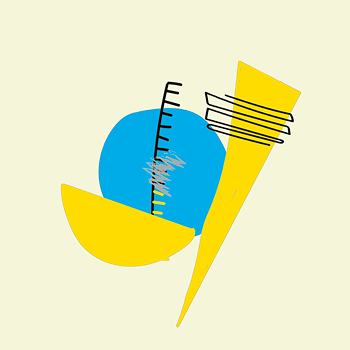 These shapes have been categorized to represent my schedule and work life: my schedule, time I'm more likely to wake up, and I use my pen and iPhone at work.
