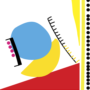 Starting my data portrait in Adobe Illustrator based on James Freita's post.